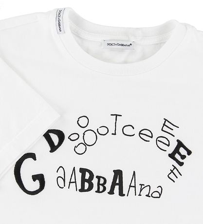 Dolce & Gabbana T-shirt - Hvid m. Print