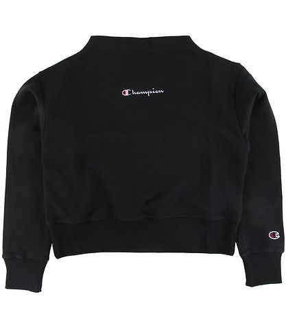 Champion Fashion Sweatshirt - High Neck/Crop - Sort