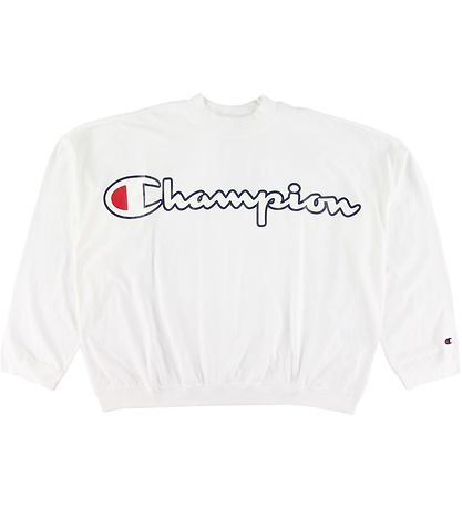 Champion Fashion Bluse - Hvid m. Logo
