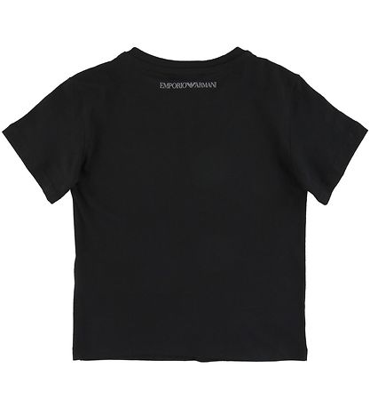 Emporio Armani T-shirt - Sort m. Pailletter
