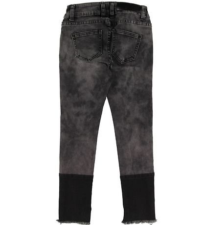 Hound Jeans - Paint - Ankle Fit - Black Used Denim