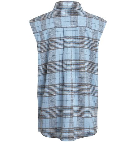 Grunt Vest - Nadya - Baby Blue m. Tern