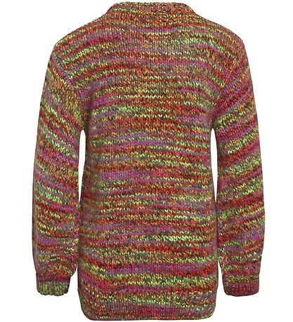 Mads Nørgaard Bluse - Akryl/Uld - Kollina - Multi Neon Orange