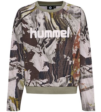 Hummel Teens Sweatshirt - hmlFilli - Rosa Camo