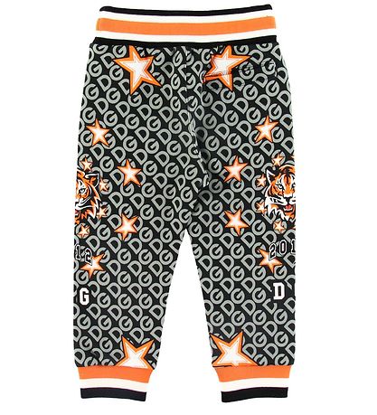 Dolce & Gabbana Sweatpants - Koksgr m. Print