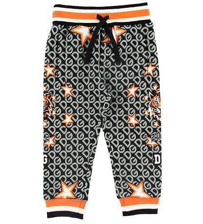 Dolce & Gabbana Sweatpants - Koksgr m. Print