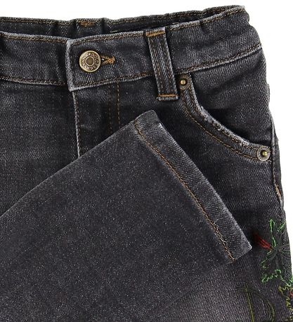 Dolce & Gabbana Jeans - Antracit m. Broderi