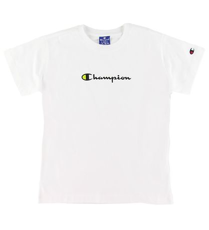 Champion Fashion T-shirt - Hvid m. Logo