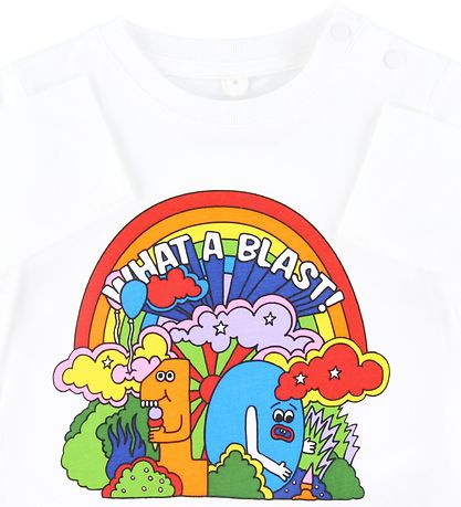 Stella McCartney Kids Bluse - What A Blast - Hvid