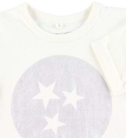 Stella McCartney Kids T-shirt - Stella Holographic - Hvid