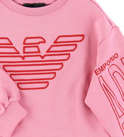 Emporio Armani Sweatshirt - Rosa m. Logo