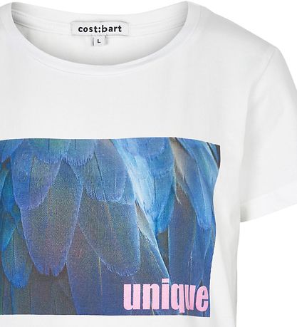 Cost:Bart T-shirt - Kelly - Hvid m. Print