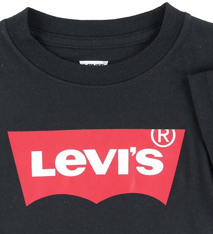 Levis T-shirt - Batwing - Sort m. Logo