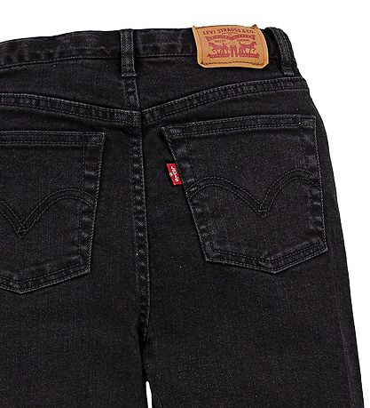 Levis Jeans - Ribcage Straight Ankle - Black Heart