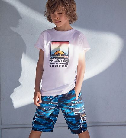 Molo Badeshorts - UV50+ - Natan - Camo Waves