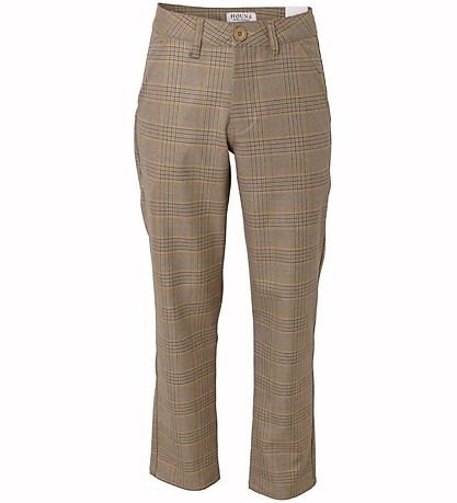 Hound Bukser - Wide Chino - Brun m. Tern