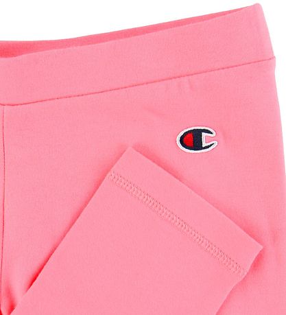 Champion Fashion Leggings - Pink m. Logo