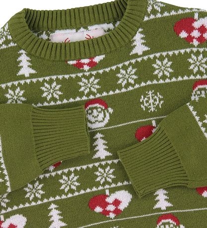 Jule-Sweaters Bluse - Den Stilede Julesweater - Grn