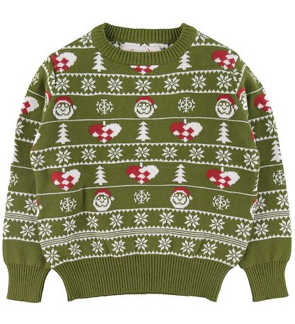Jule-Sweaters Bluse - Den Stilede Julesweater - Grn