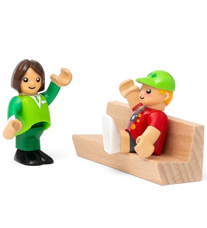 BRIO World Togbanesæt - 16 Dele - Circle Train 33847