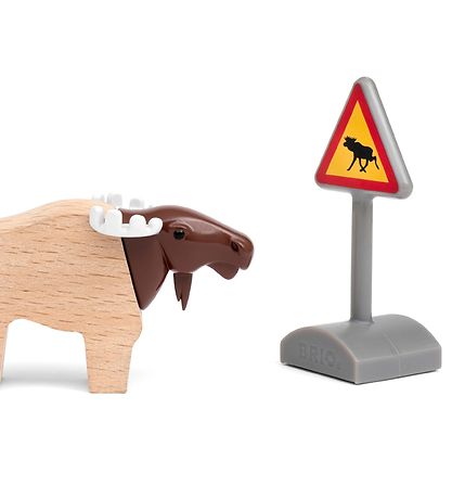 BRIO World Togbanest - Nordic Animal Set - 26 Dele 33988