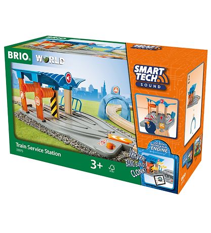 BRIO World Togservicestation - 2 Dele - Smart Tech Sound 33975