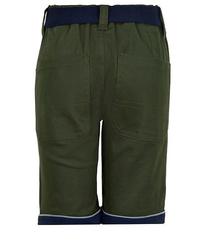 Minymo Arbejdsshorts - Grn/Navy