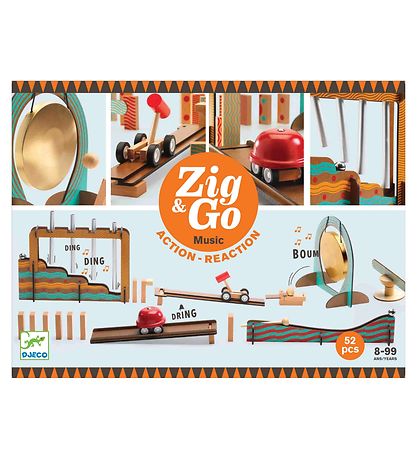 Djeco Kuglebane - Tr - Zig & Go - 52 dele - Music