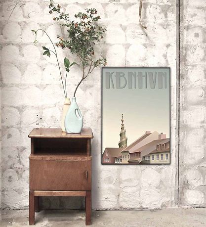 Vissevasse Plakat - 50x70 - København - Christianshavn