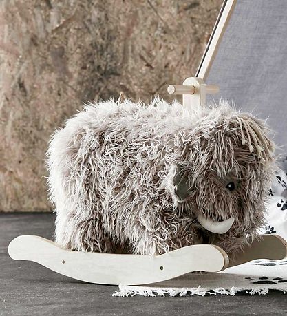 Kids Concept Gyngehest - Mammut - Grå