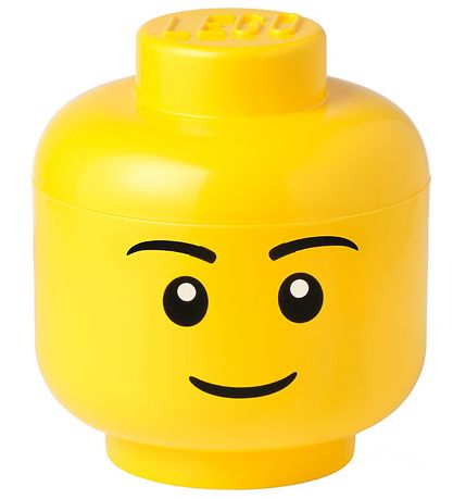 LEGO Storage Opbevaringsboks - Stor - Hoved - 27 cm - Dreng