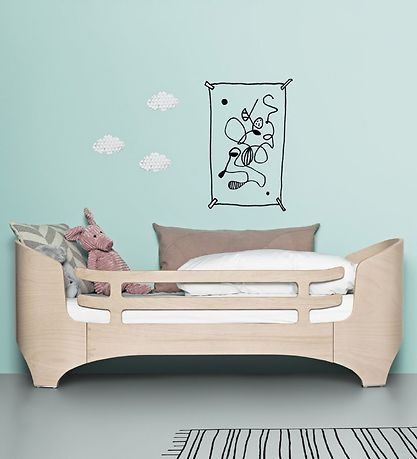 Leander Classic Sengehest til Juniorseng - 96x35 cm - Whitewash