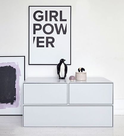 I Love My Type Plakat - 50x70 - The Powerful Type - Girl Power