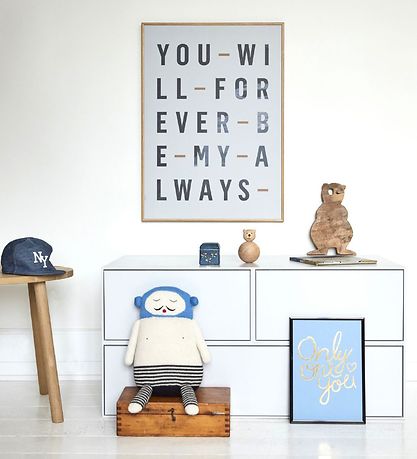 I Love My Type Plakat - 50x70 - Just My Type - Forever Always