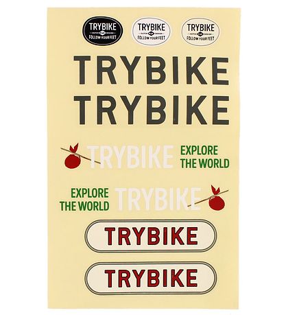 TryBike Løbecykel - Steel - Rød