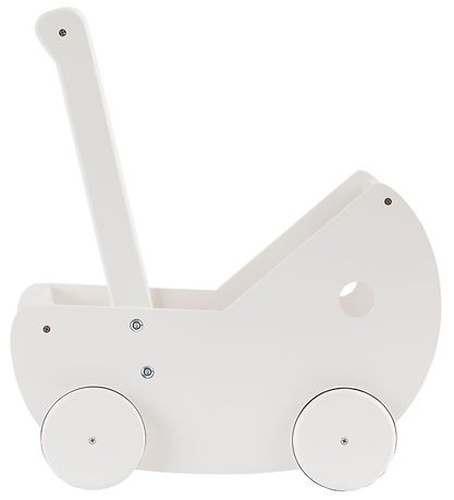 Kids Concept Dukkevogn - Hvid