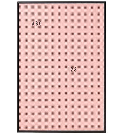 Design Letters Tavle - A2 - Pink