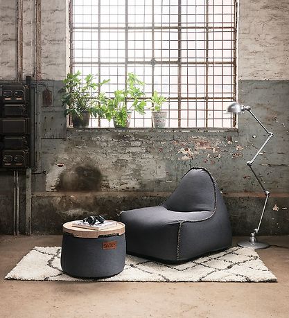 SACKit Skkestol - Canvas Lounge Chair - 96x80x70 cm - Petrol