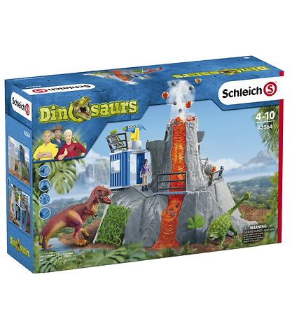 Schleich Dinosaurs - Stor Vulkansk Ekspedition 42564