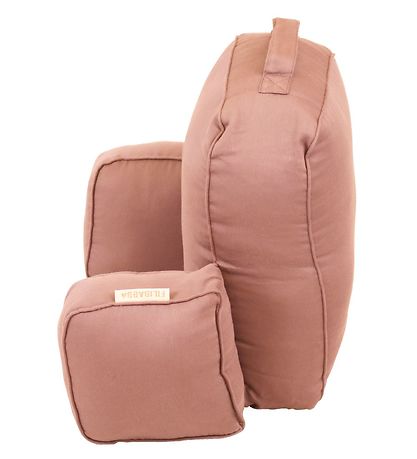 Filibabba Barnevognspude - Gry - Blush