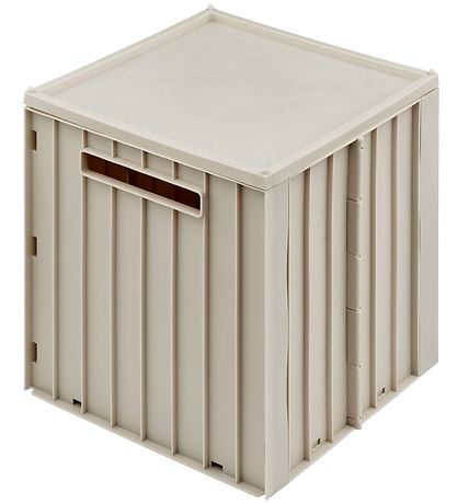 Liewood Foldekasse m. Låg - 30,5x32x31,5 cm - Elijah - Sandy