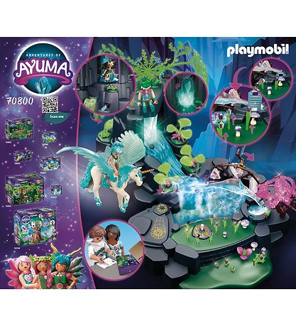 Playmobil Ayuma - Magisk Energikilde - 70800 - 167 Dele