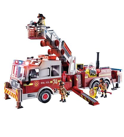 Playmobil City Action - Brandbil: US Tower Stige - 70935 - 113 D