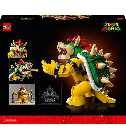 LEGO Super Mario - Den Mgtige Bowser 71411 - 2807 Dele