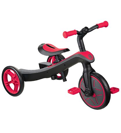 Globber Lbecykel - Trike Explorer - 2-i-1 - Red