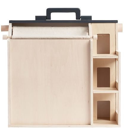 Kids Concept Dukkehus - Tr - 34x39x19 cm - Aiden