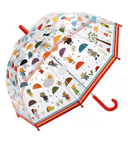 Djeco Paraply til Brn - I Regnvejr