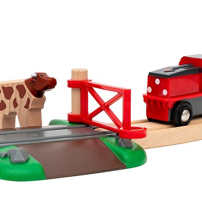 BRIO Bondegårdssæt - 30 Dele - Gul/Grøn 33984