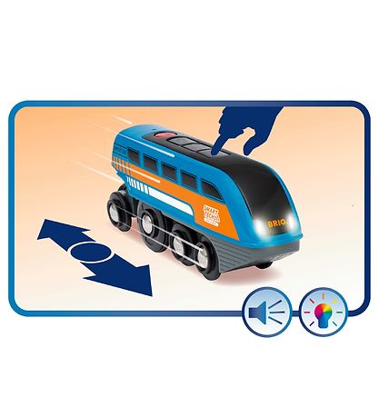 BRIO Togbane - Action Tunnel Travel Set - 37 Dele 33972
