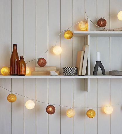 Iris Lights Lyskæde - 20 Lys - Biscotti